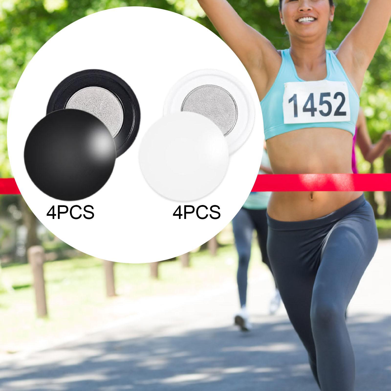 Running Gear Competition - 4 أزواج من مشابك مريلة السباق