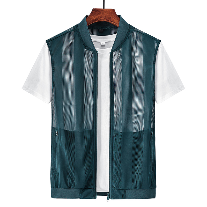 صدرية شبكية بفتحات تهوية للرجا - مراجعة Reflective Running Jacket وسعره