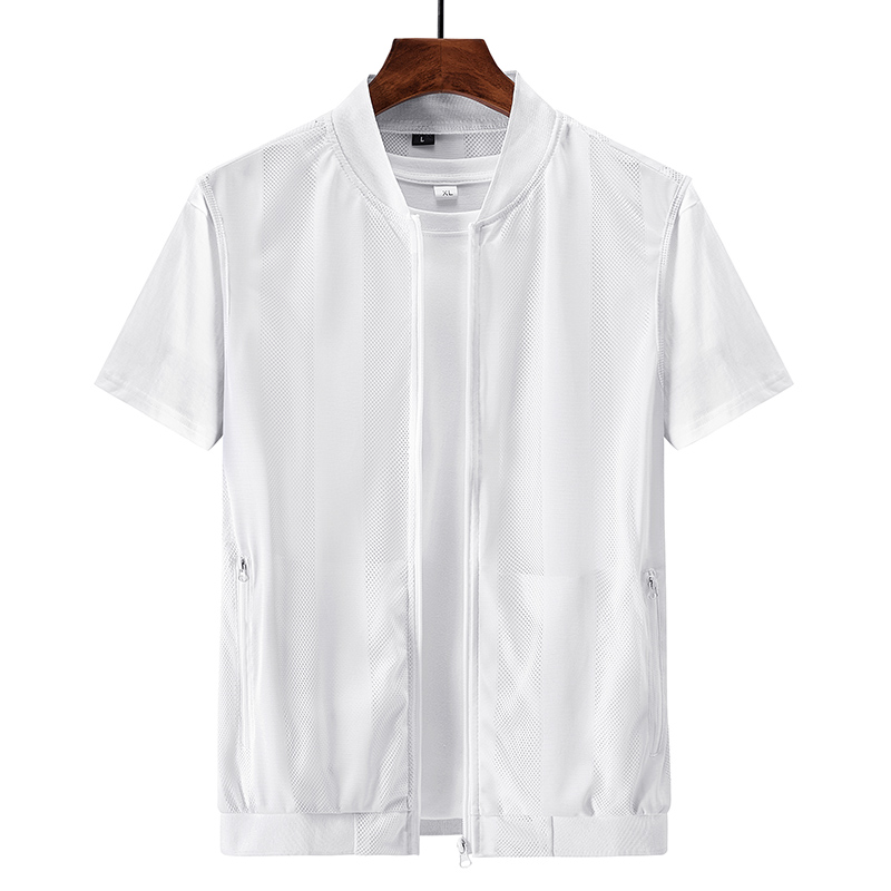 صدرية شبكية بفتحات تهوية للرجا - مراجعة Reflective Running Jacket وسعره