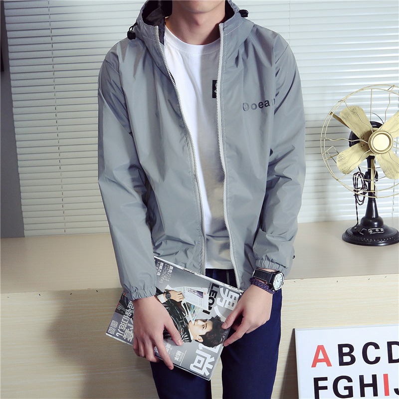 LED تضيء سترة واقية الأزواج رك - مراجعة Reflective Running Jacket وسعره