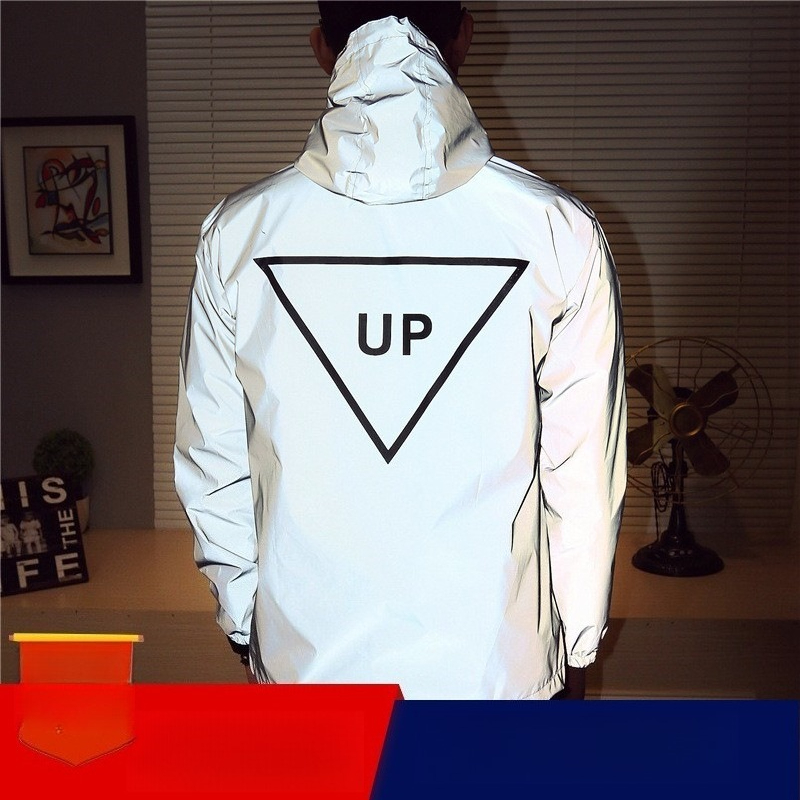 LED تضيء سترة واقية الأزواج رك - مراجعة Reflective Running Jacket وسعره