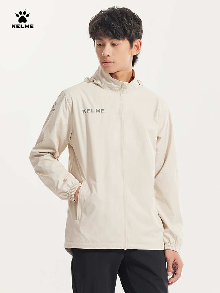 KELME-سترة واقية رياضية للرجال - مراجعة Reflective Running Jacket وسعره