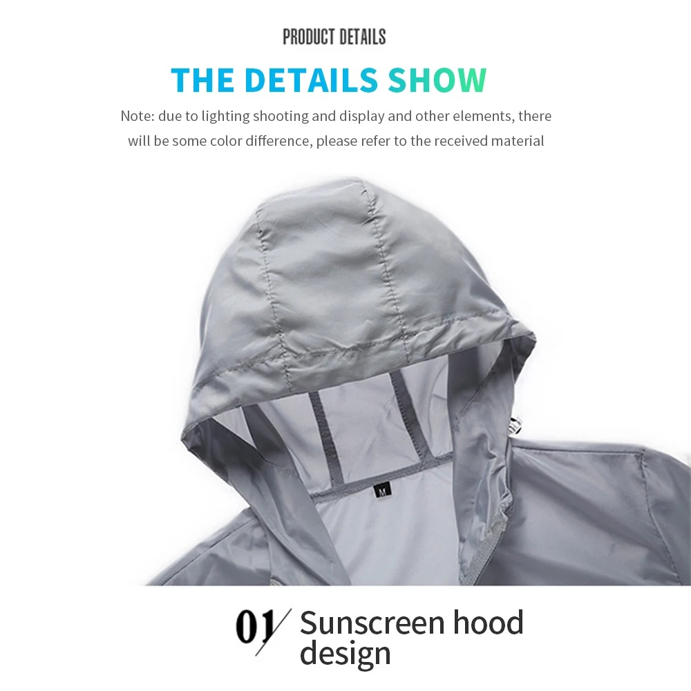 سترة رجالية بقلنسوة للحماية من - مراجعة Reflective Running Jacket وسعره