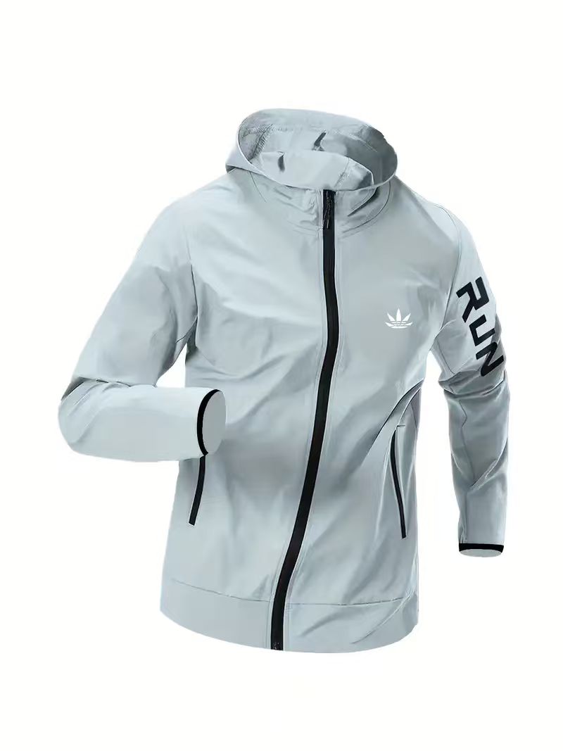 سترة رياضية رجالية مقاومة للري - مراجعة Reflective Running Jacket وسعره