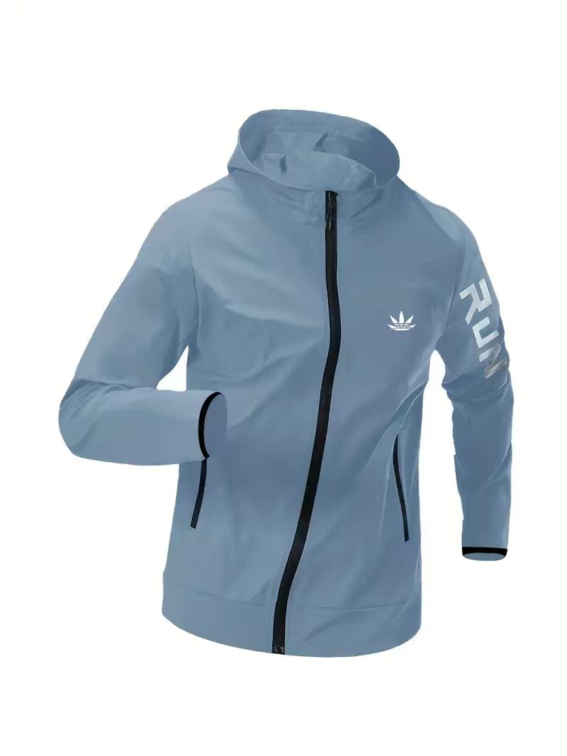 سترة رياضية رجالية مقاومة للري - مراجعة Reflective Running Jacket وسعره