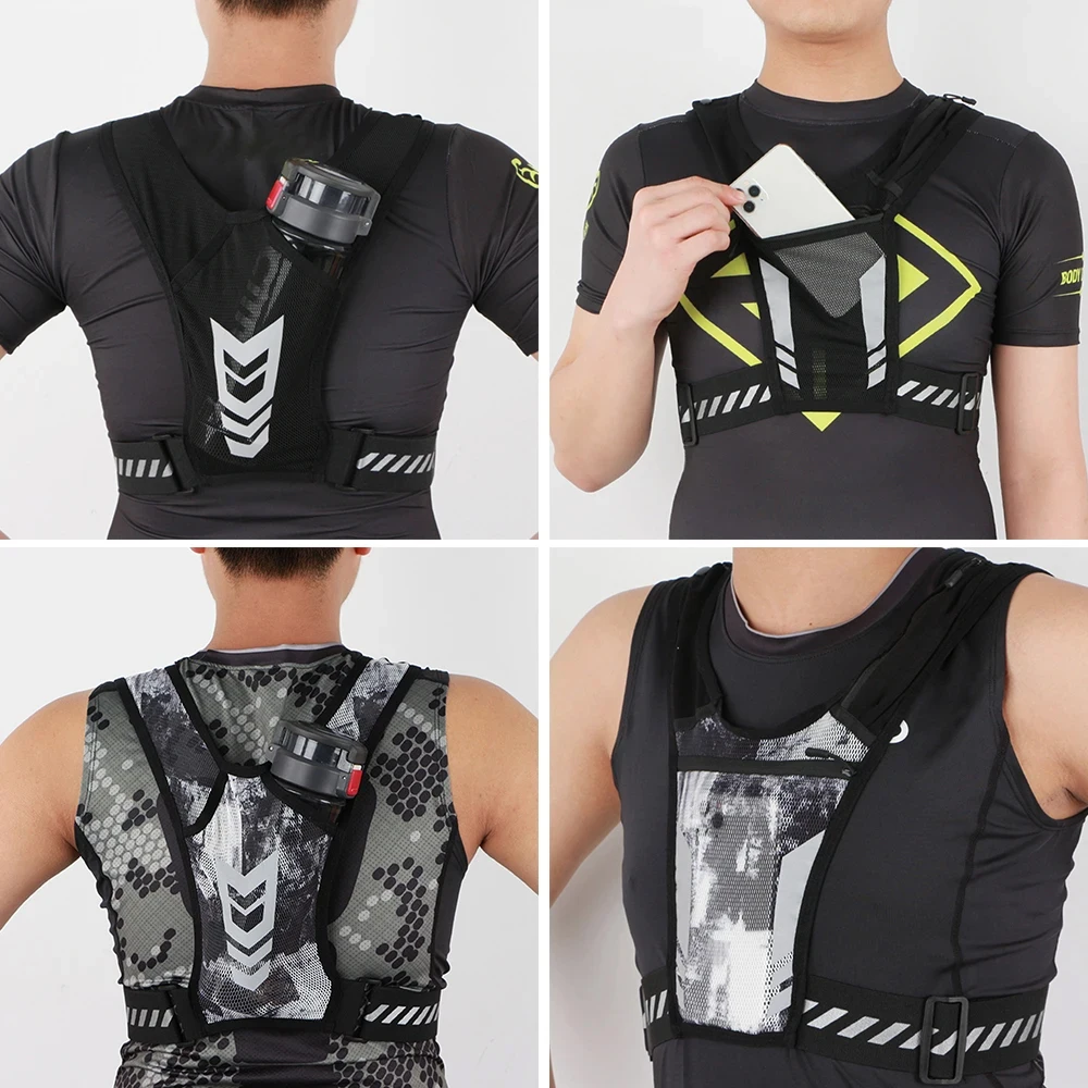 OSSOHH سترة جري خفيفة الوزن وع - مراجعة Reflective Running Jacket وسعره