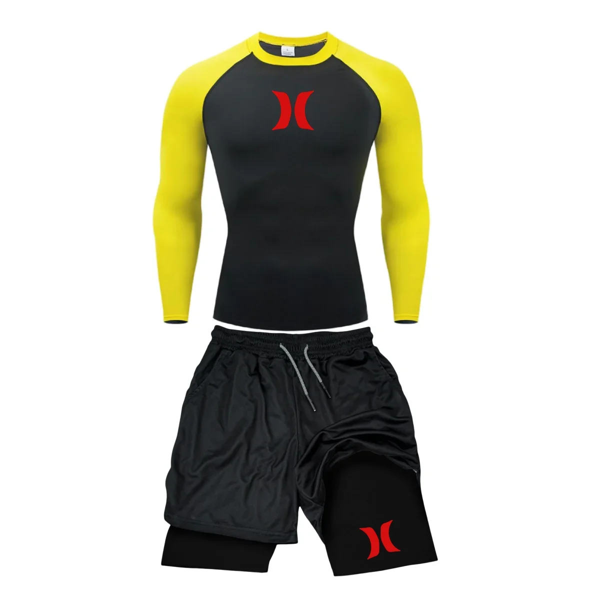 الرجال ضغط الجري الدعاوى رداء  - مراجعة Running Jogging Gear وسعره