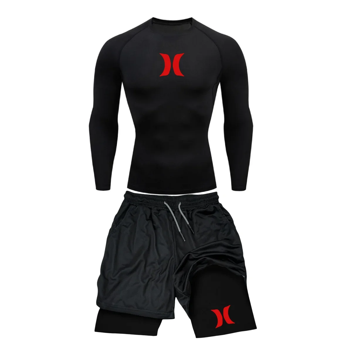 الرجال ضغط الجري الدعاوى رداء  - مراجعة Running Jogging Gear وسعره